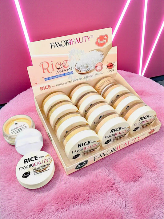 POLVO DE ARROZ 12 PZ A20