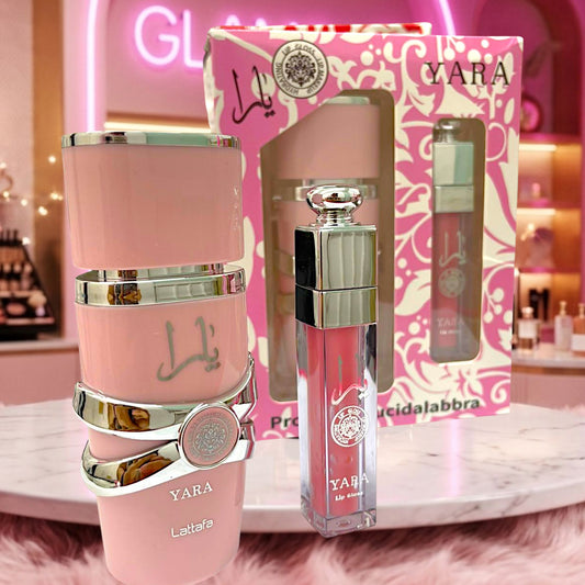 SET PERFUME Y LABIAL YARA 1 PZ A8801