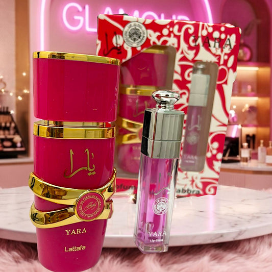 SET DE PERFUME Y GLOSS YARA 1 PZ A8802