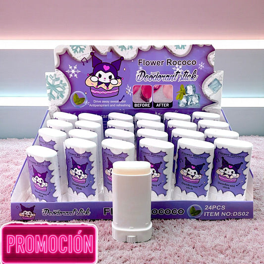 DESODORANTE KUROMY 24 PCS DS02