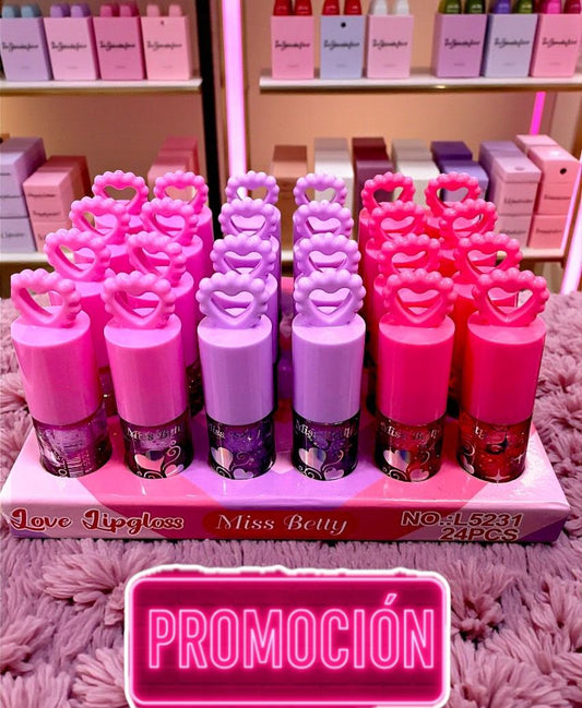 LIP GLOSS CORAZON MISS BETTY 24PZS L5231.