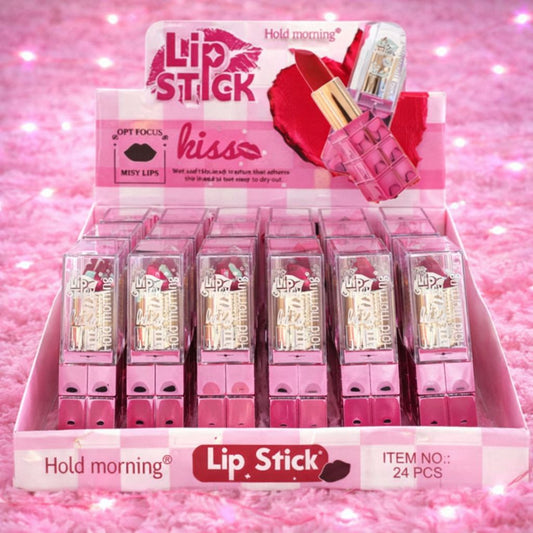 LABIAL EN BARRA HOLOGRAFICO ROSA 24 PZ HB5735