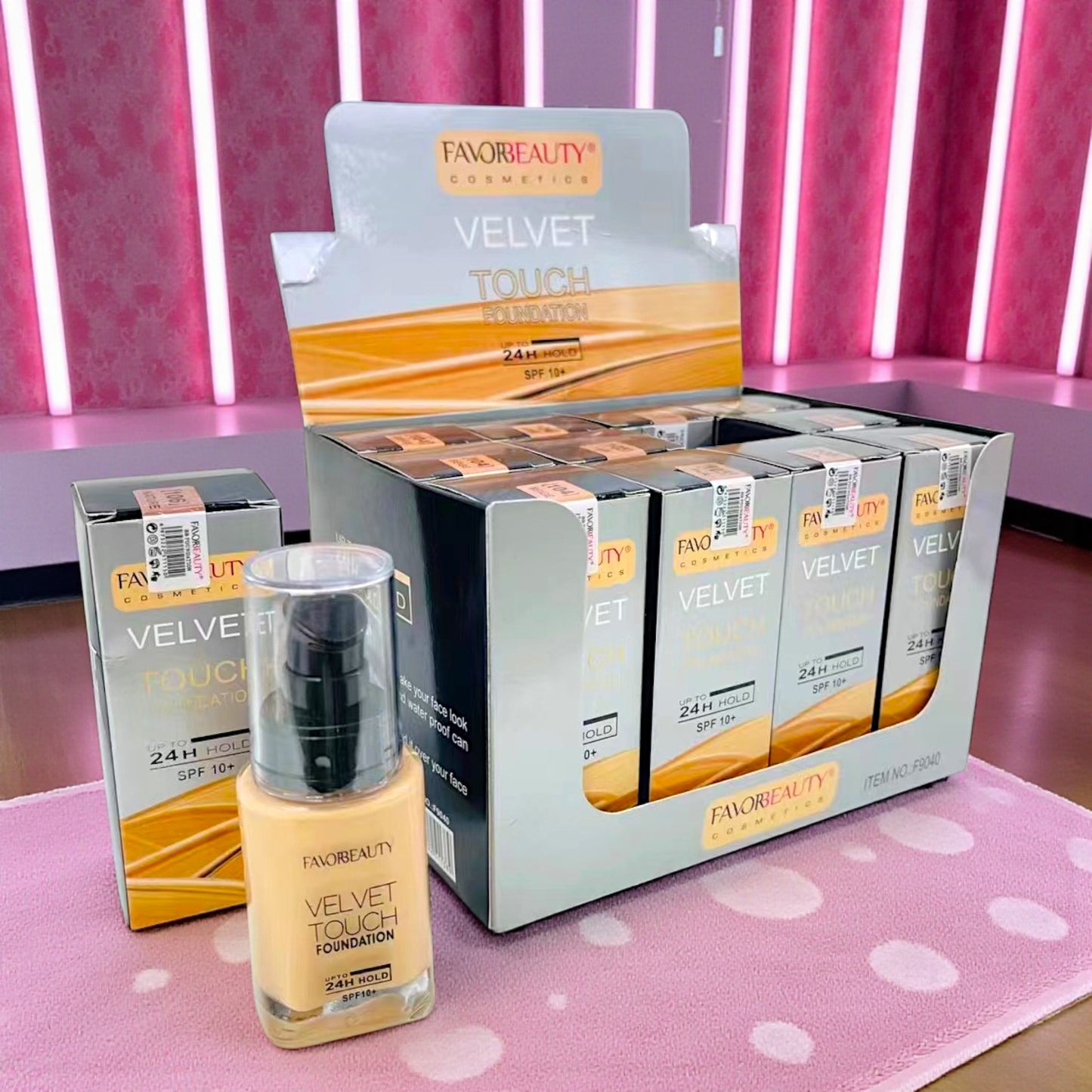 BASE LIQUIDA VELVET 12 PZ F9040.