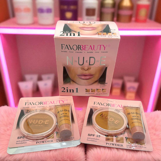 CORRECTOR Y POLVO COMPACTO LIQUIDO 2 EN 1 F9299