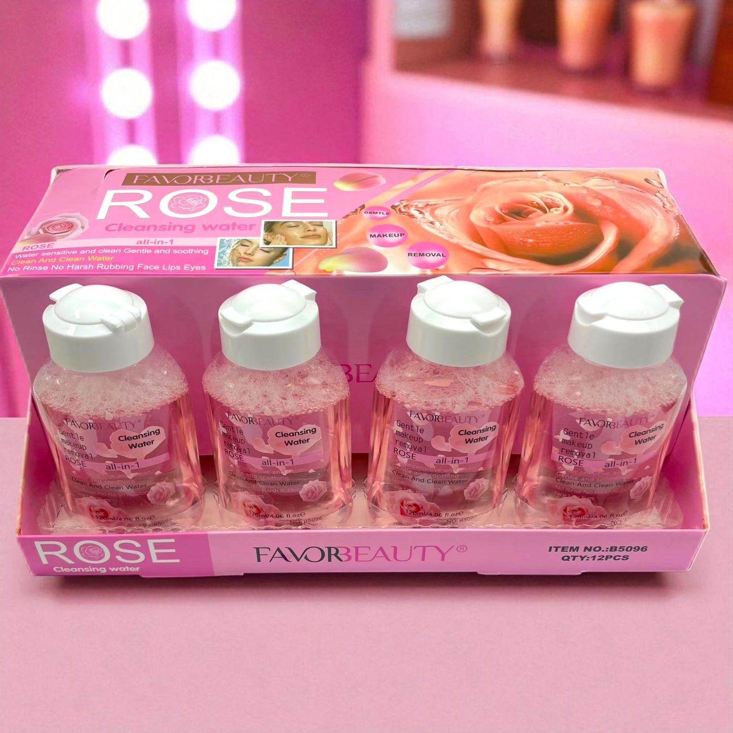 AGUA MICELAR DE ROSAS 12 PZ B5096.