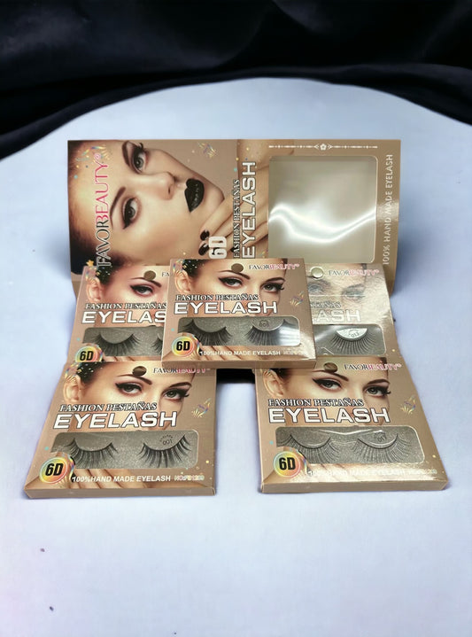 Pestañas Eyelash caja con 10pcs FB1209