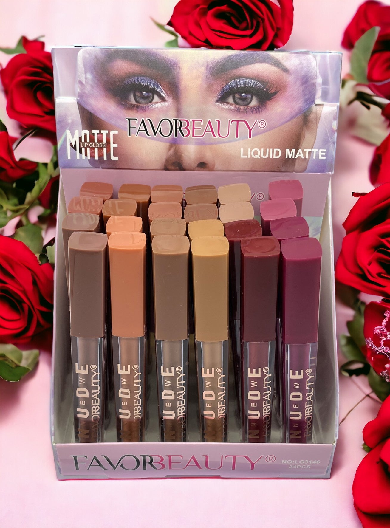 Labial Liquido Nude 24 PCS LG3146