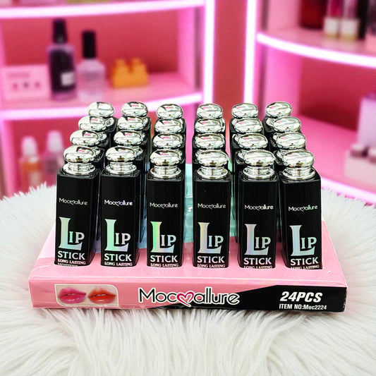 LIP STICK MOCAMALLURE 24 PCS MOC2224