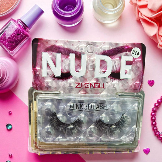 PESTAÑAS NUDE 10 PCS JM-20