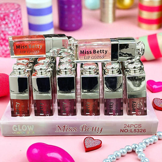 LIP GLOSS MISS BETTY 24  PCS L5326