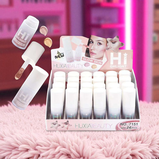 SUPER ILUMINADOR LIQUIDO HI HUXIA 24 PCS 7151