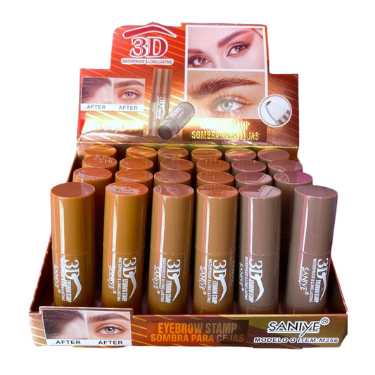 Sombra De Cejas Saniye 3D 24 PCS M356.