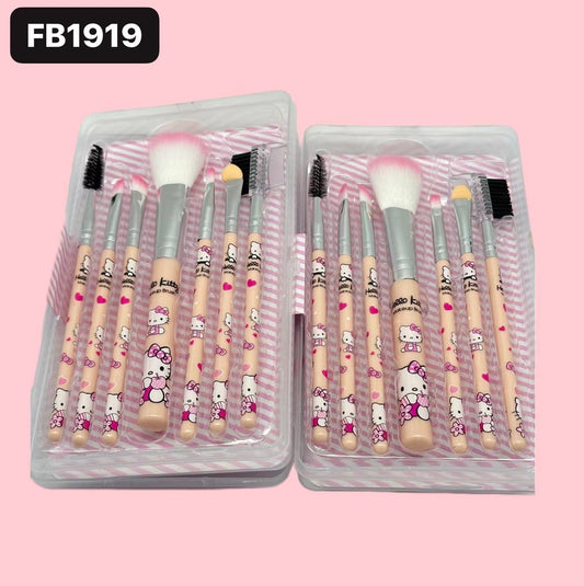 Set De Brochas Hello Kitty FB1919