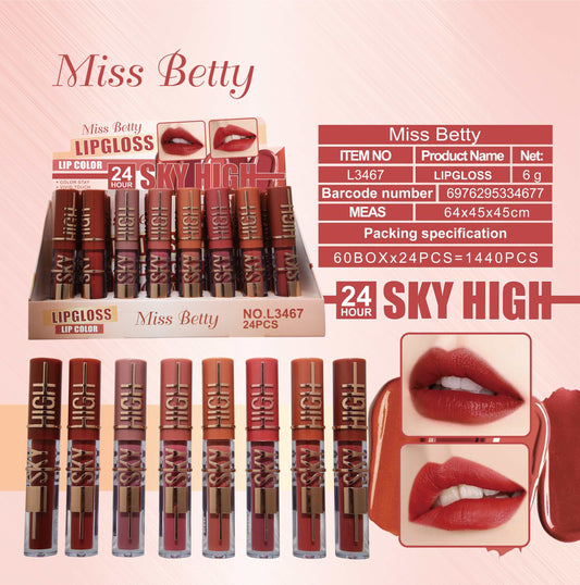 Labial Liquido tipo Maybeline Sky 24 Pcs L3467