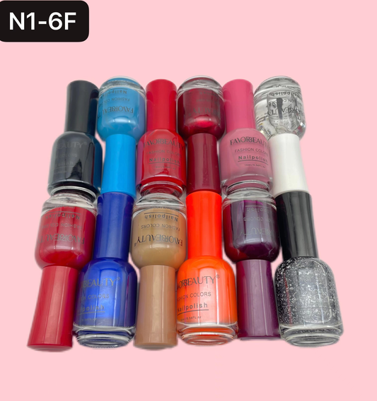 Esmalte para Uñas 12 Pcs N1-6F