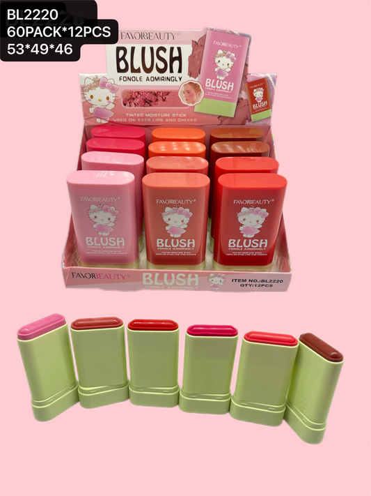 RUBOR EN BARRA CAJA CON 12 PZ BL2220