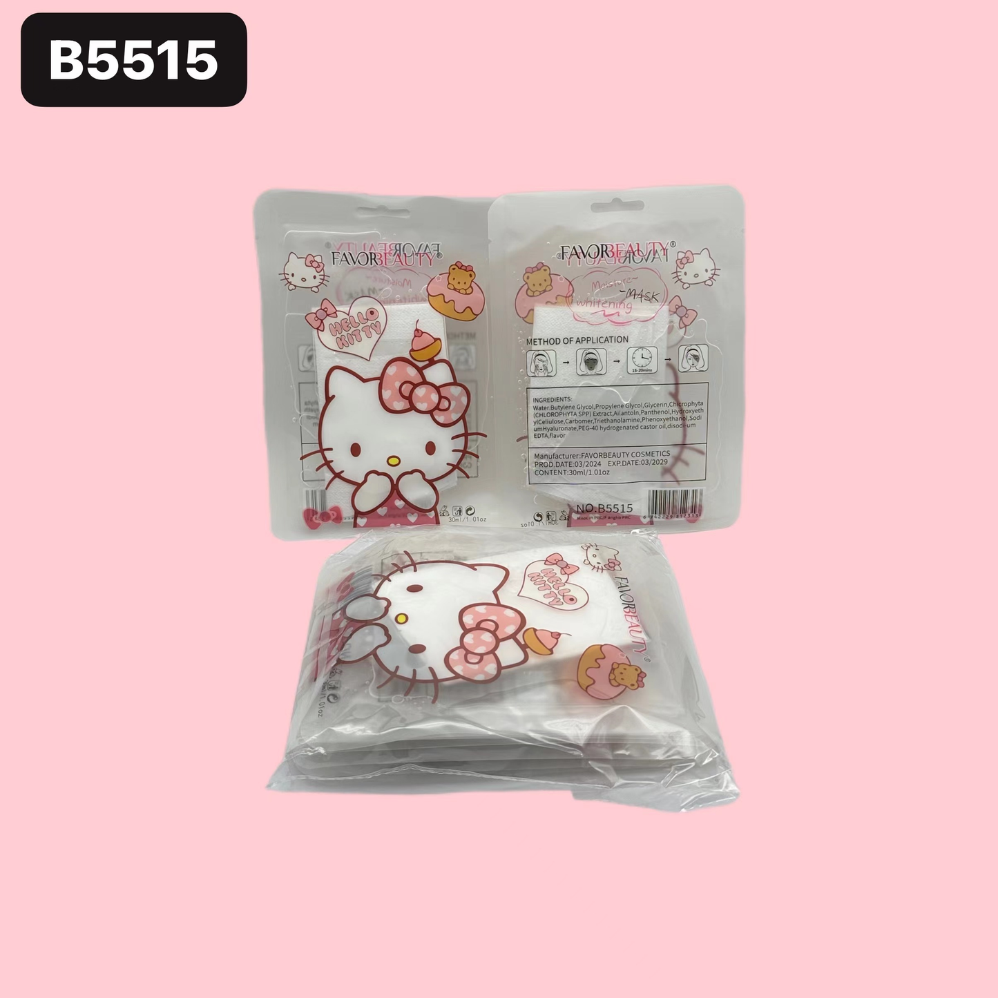 Mascarilla Hello Kitty 10 PCS B5515