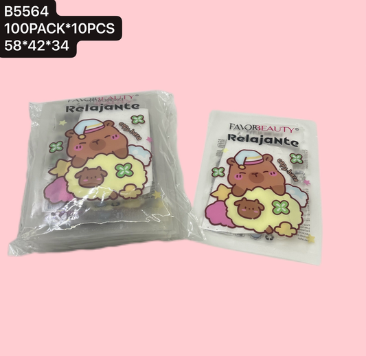 MASCARILLA FACIAL CAPIBARA 10 PZ B5564