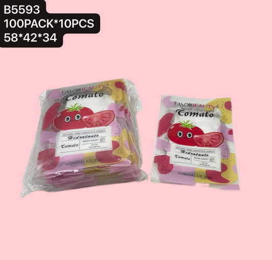 MASCARILLA FACIAL TOMATE 10 PZ B5593