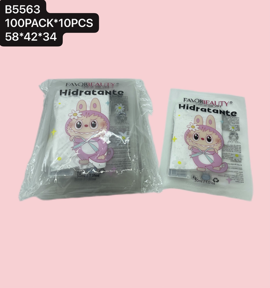 MASCARILLA FACIAL LABUBU 10 PZ B5563