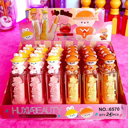 LABIAL MAGICO OSITOS Y CONEJITOS 24PZS 6570