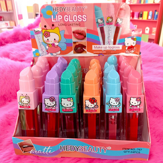 GLOSS COLOS BEAUTY HELLO KITTY 24PZS MC21