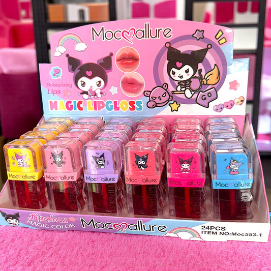 TINTA PARA LABIOS KUROMY 24 PCS MOC553-1