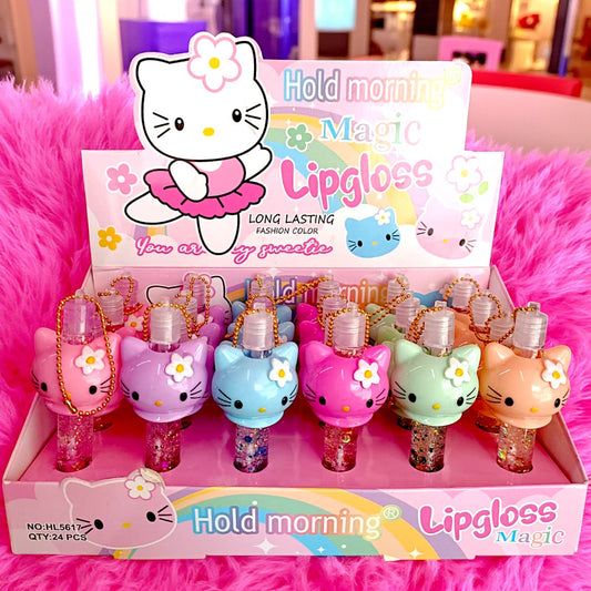 GLOSS LLAVERO HELLO KITTY 24 PCS HL5617B