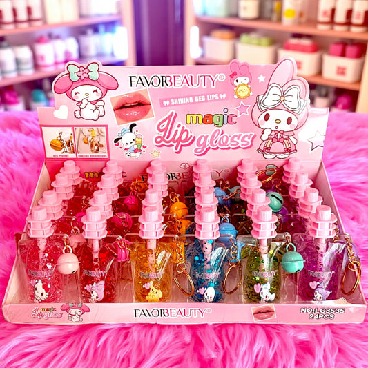 LIP GLOSS MAGICO MELODY LLAVERO 24PZS LG3535