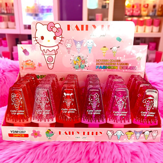 GLOSS PALETA KITTY 24 PCS YDM1207B