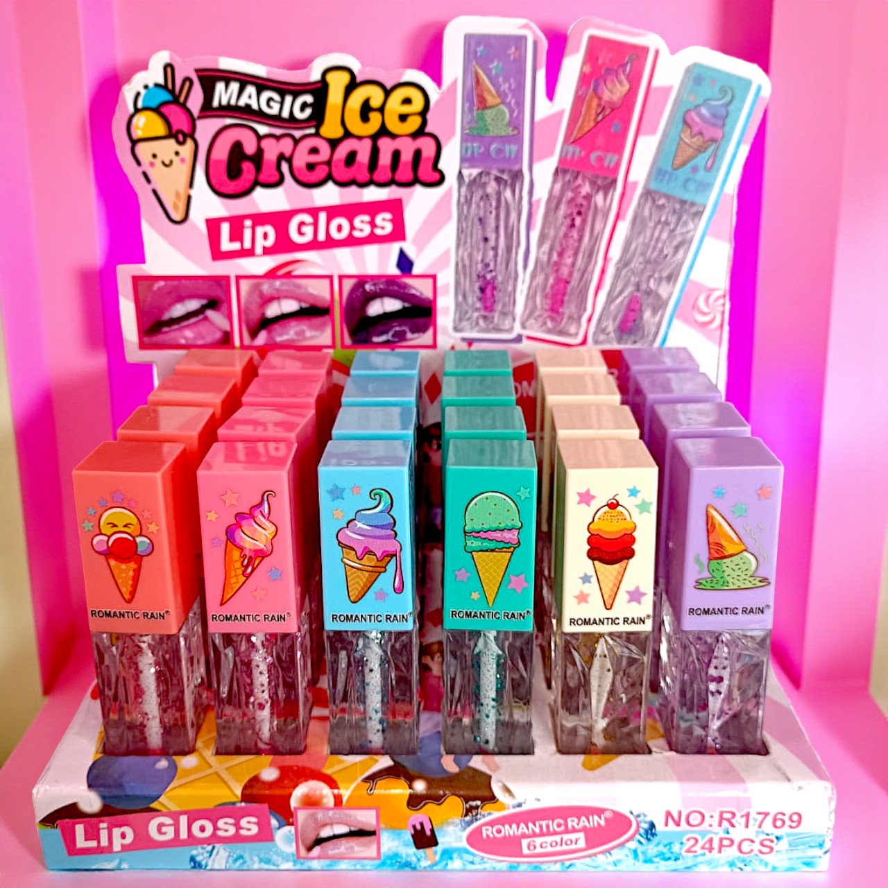 GLOSS MAGICO HELADITO 24PZS R1769