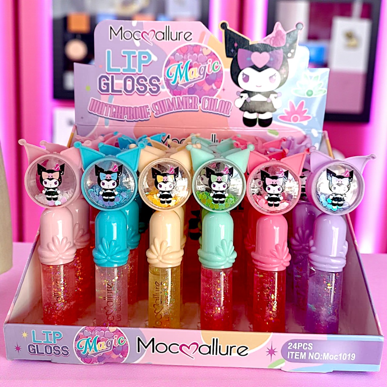GLOSS DE KUROMY 24 PCS MOC1019