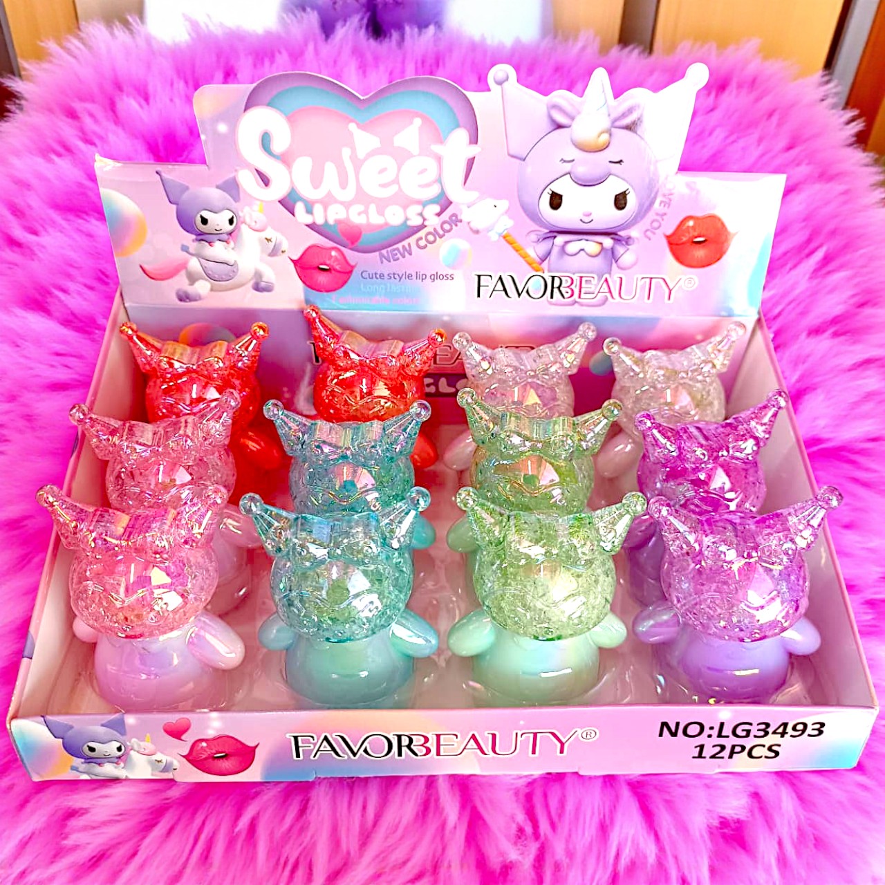 TINTA MATTE VALVET KUROMY 12PZS LG3493